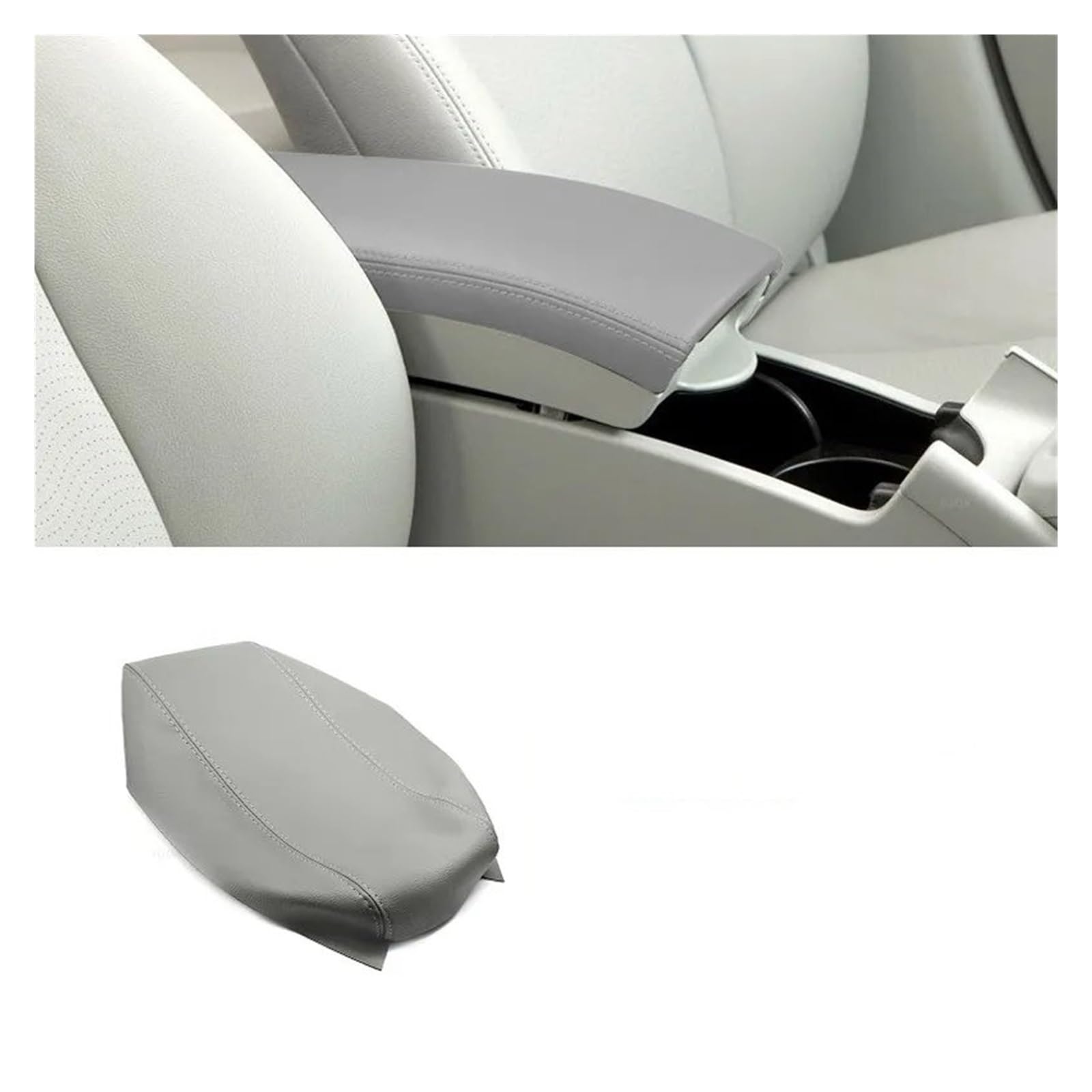 Autoinnenrahmen Auto Center Console Armlehne Box Abdeckung Schützen Trim Für P&rius 2004 2005 2006 2007 2008 2009 2010 2011 2012 2013 2014 2015 Panel Control Frame(C Gray) von QINGHUAWANG