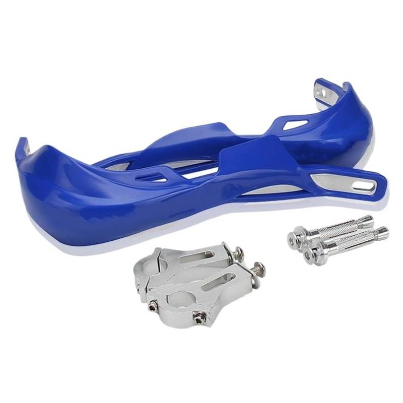 Handschutz Universal 22MM 28MM Motorrad Hand Guards Griff Protector Handschutz Pit Dirt Bike Lenker Schutz Lenkerschutz-Handprotektoren(22mm Blue) von QINGHUAWANG