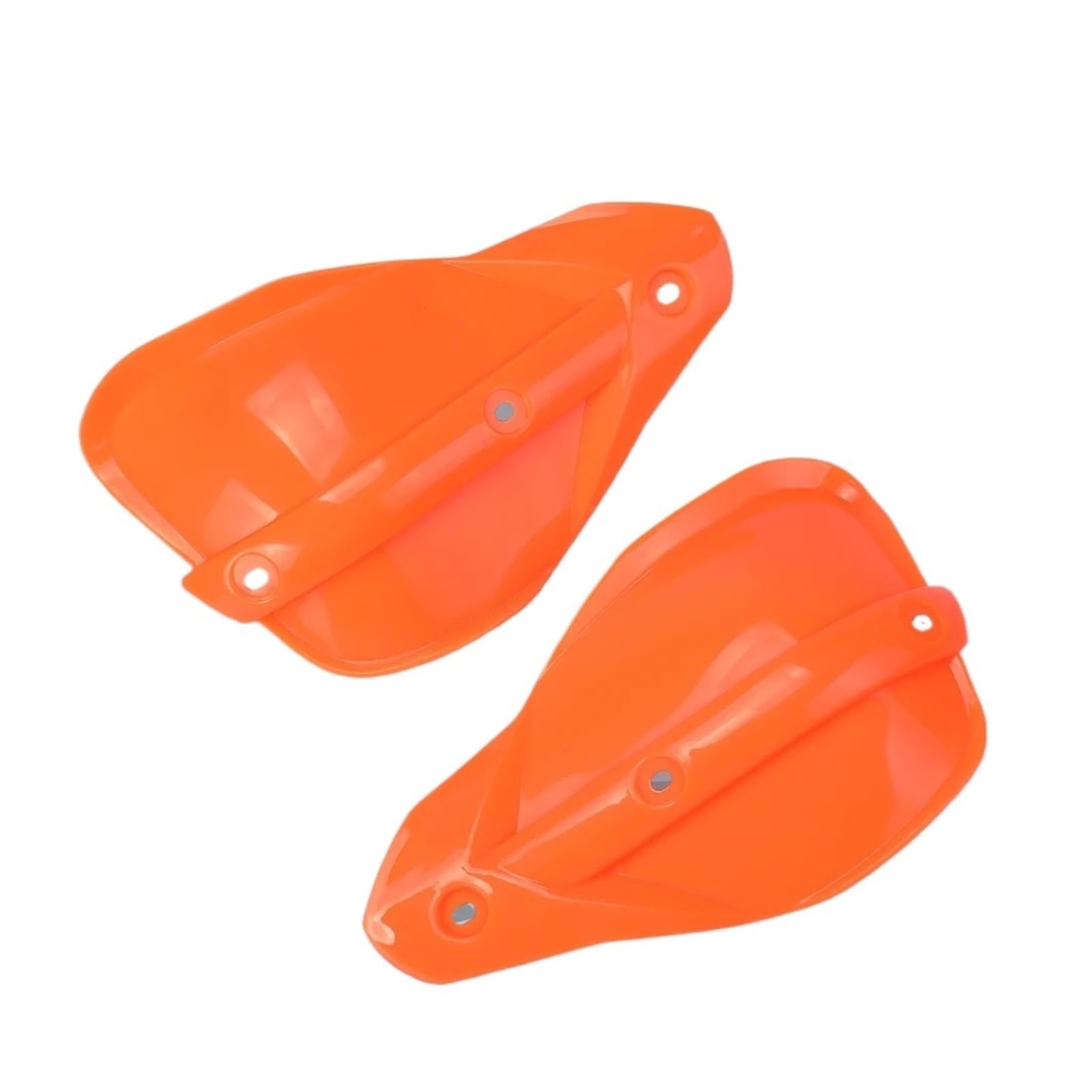 Handschutz Universal Motorrad Handschützer Teile Handschutz Schutz Abdeckung Schutz ABS Kunststoff Platte 1 Paar Lenkerschutz-Handprotektoren(Orange) von QINGHUAWANG