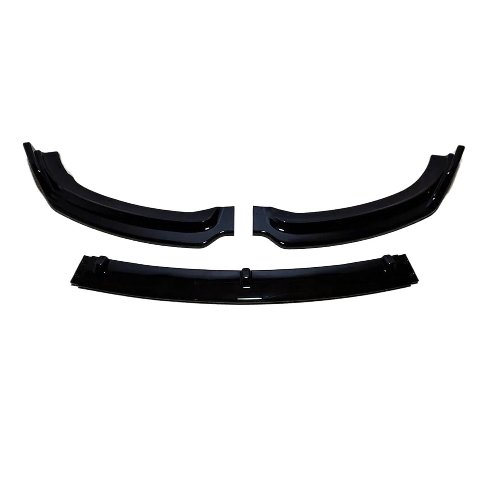 Heckspoiler Für 3er F30 F31 2013 2014 2015 2016 2017 2018 2019 Splitter Diffusor Body Kit Tuning ABS Canard Lip Schutzabdeckung Auto Frontstoßstange Lip Spoiler Auto Heckflügel Dekoration(Gloss Black) von QINGHUAWANG