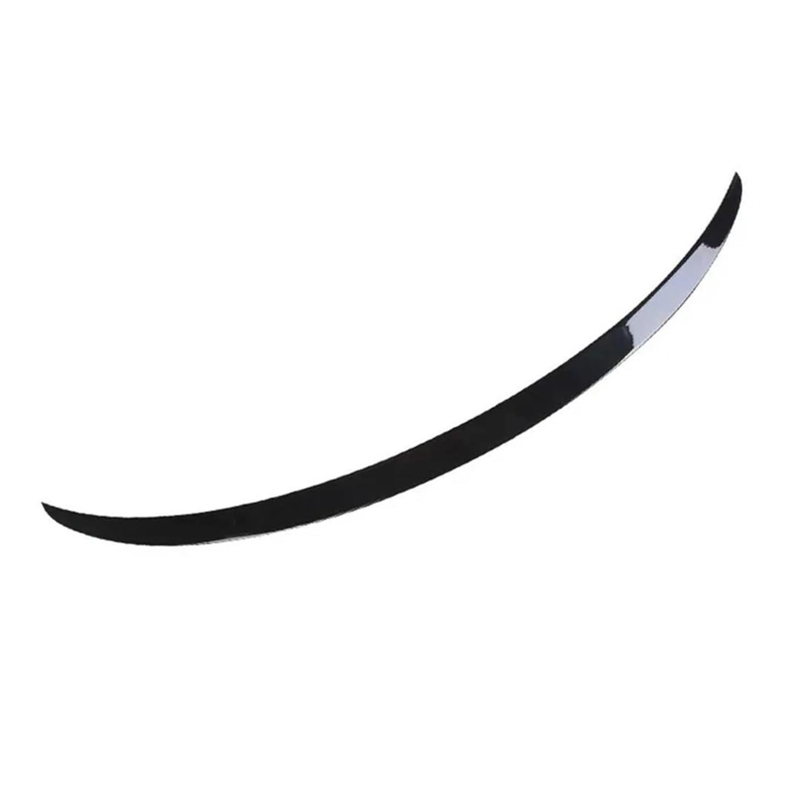 Heckspoiler Für T&esla Für Modell 3 2023 2022 2021 2020 2019-2017 Stamm Spoiler Lippe Hinten Stamm Spoiler Carbon Faser ABS Flügel Spoiler Auto Styling Zubehör Auto Heckflügel Dekoration(Glossy black) von QINGHUAWANG