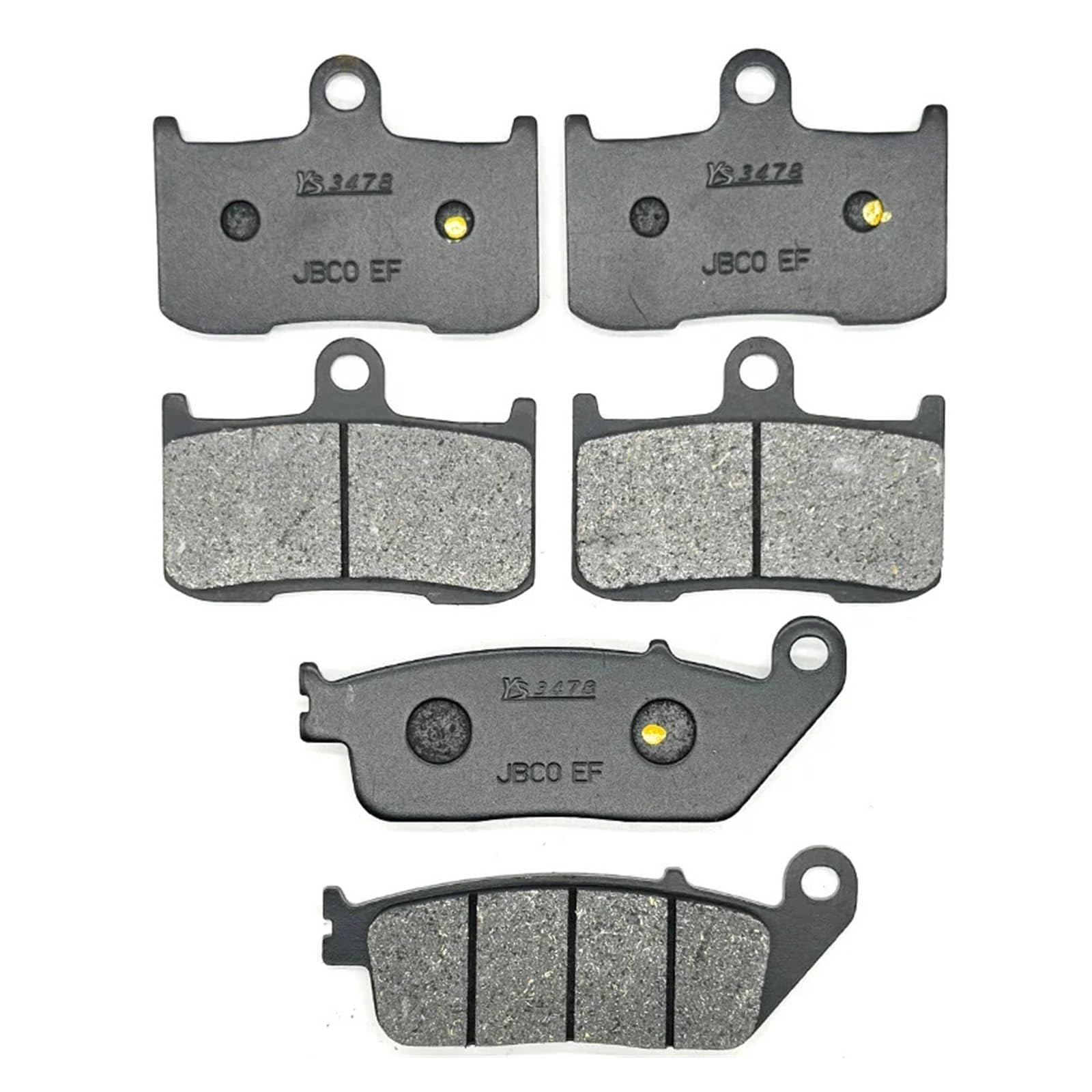 Motorrad-Bremsbeläge vorn und hinten for In/di.an Chieftain Dark Horse 1890cc 2015-2024 Chieftain Limited 1890cc 2022-2024(Front Rear Pads) von QINGZHI