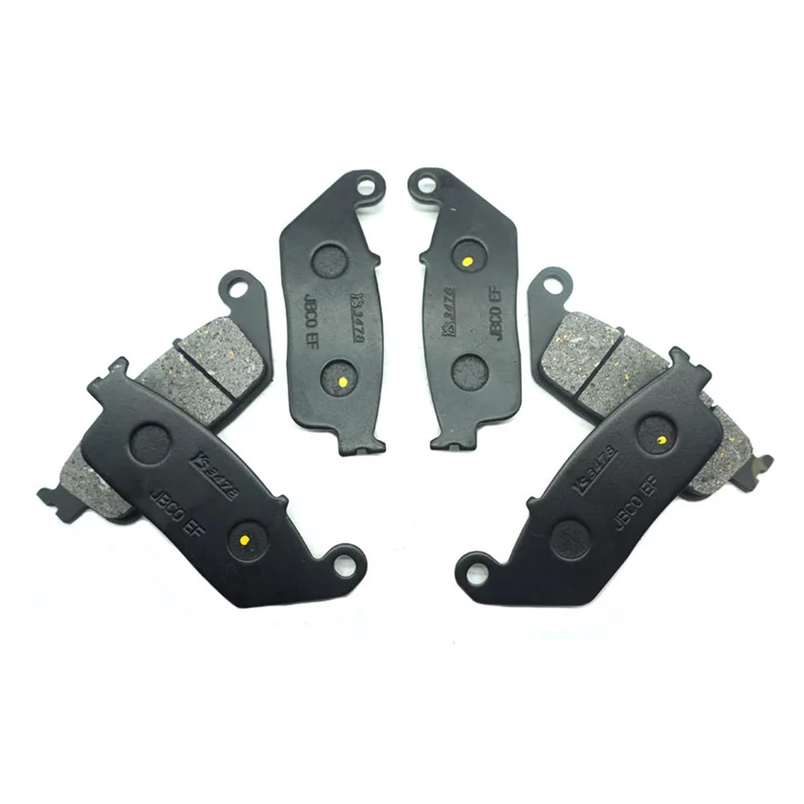 Motorrad Vorne Hinten Bremsbeläge for CBR1000F Hurrikan 1989 1990 1991 CBR 1000F CBR1000 F(Front Rear Pads) von QINGZHI