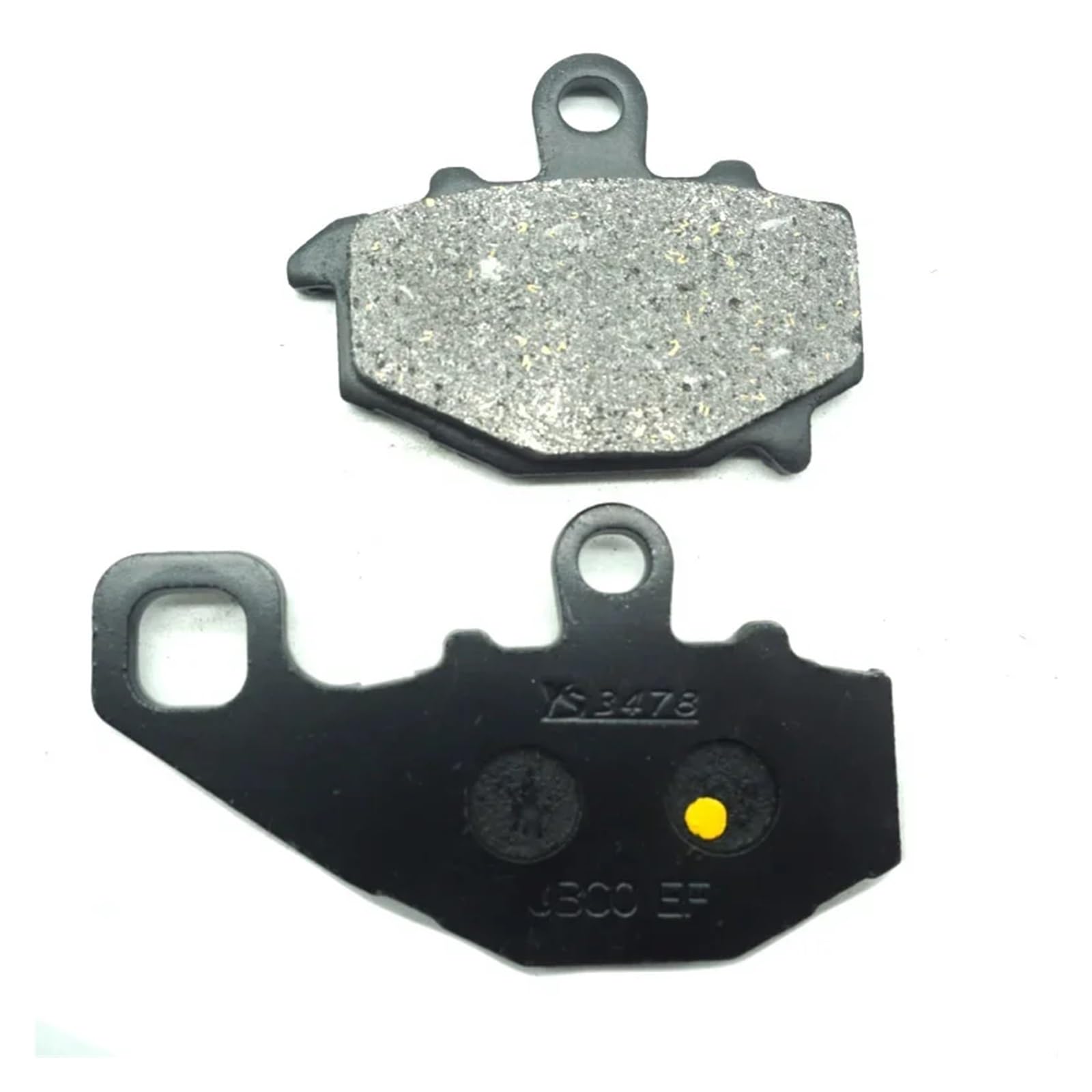 Motorrad Vorne Hinten Bremsbeläge for ER650 ER-6N 2006 2007 2008 2009-2014 EX650 ER-6F 2007-2010 ER EX 650 ER6N ER6F(Rear Brake Pads) von QINGZHI