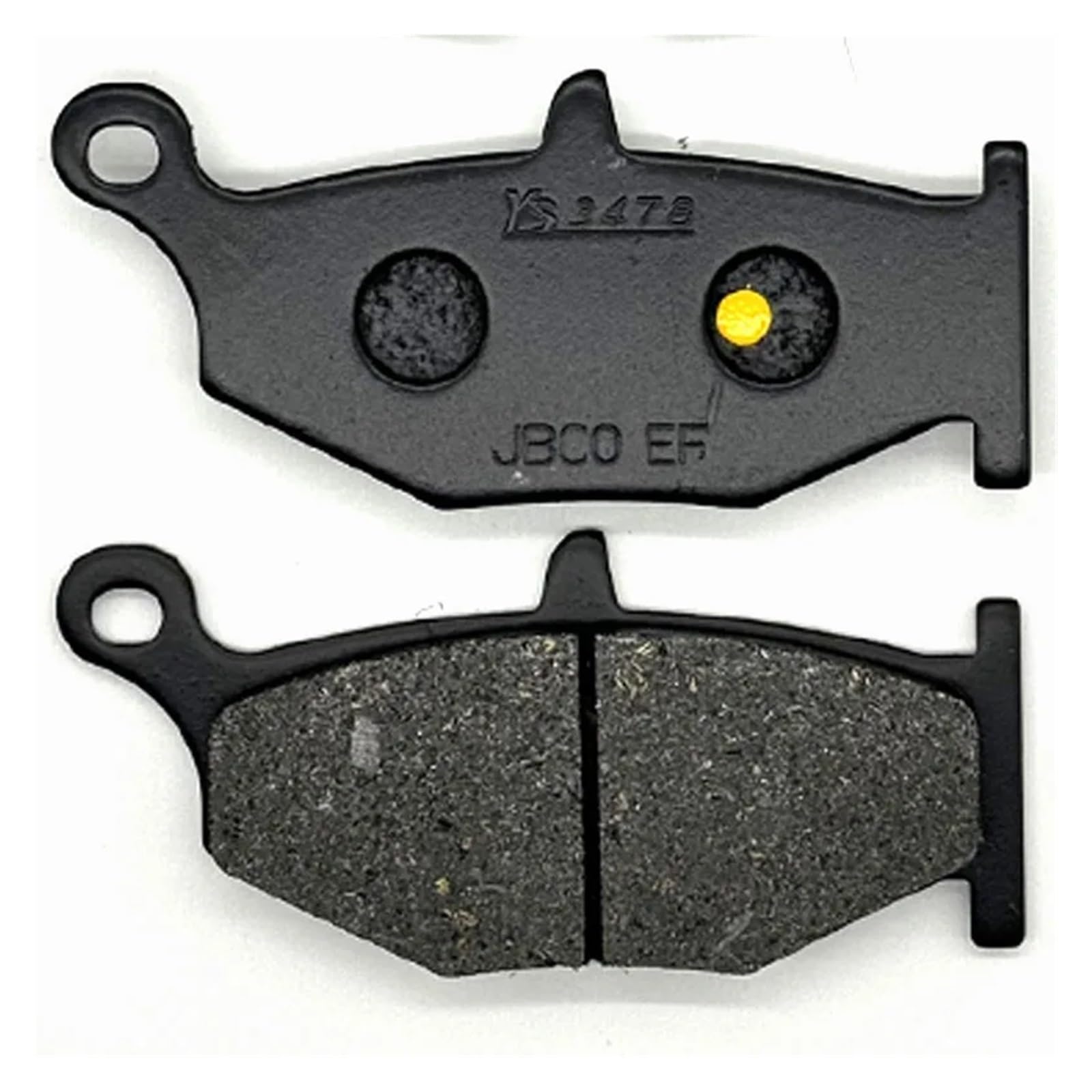 Motorrad Vorne Hinten Bremsbeläge for GSX1300R Hayabusa 2008-2012 GSX1300RZ Hayabusa Ltd 2008-2012 GSX 1300R 1300RZ(Rear Brake Pads) von QINGZHI