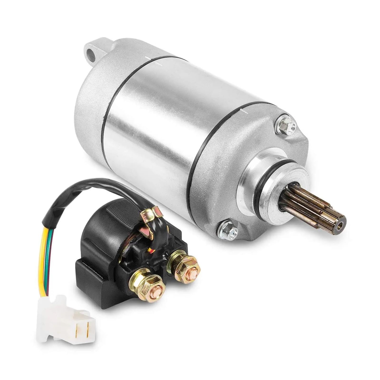 Anlasser Elektrisch Für FourTrax 250 300 Für TRX300 Für TRX300FW 250ES Für Große Für Rot 31200-HA0-774 Starter Motor 31200-HC4-033 Magnet Relais von QINSHU