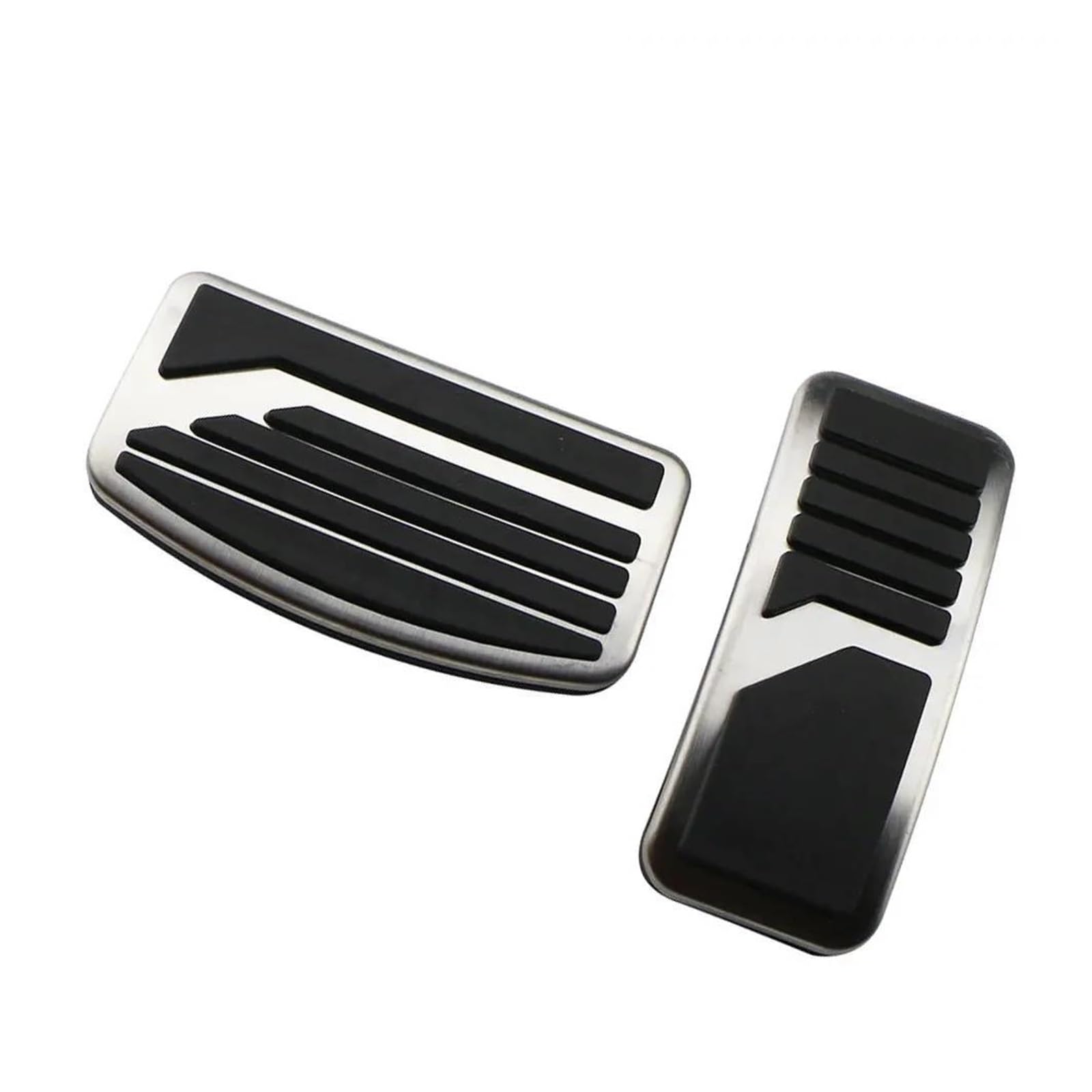 Auto Pedale Für Mitsubishi Für Outlander Für Eclipse Für Cross Für Lancer X 2005-2022 at Car Gas Clutch Brake Pedal Cover Kit Rubber Stainless Non Slip PadVehicle Bremspedal Pads von QINSHU