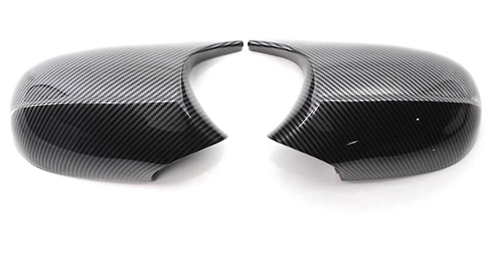 Auto Rückspiegel Kappe Abdeckung Für E90 E91 E92 E93 E81 E87 E82 E88 3 1 Serie Ersatz Rückspiegel Abdeckungen Kappe Zubehör Carbon Fiber Gloss Tür Spiegelkappen(Carbon fiber3) von QINSHU