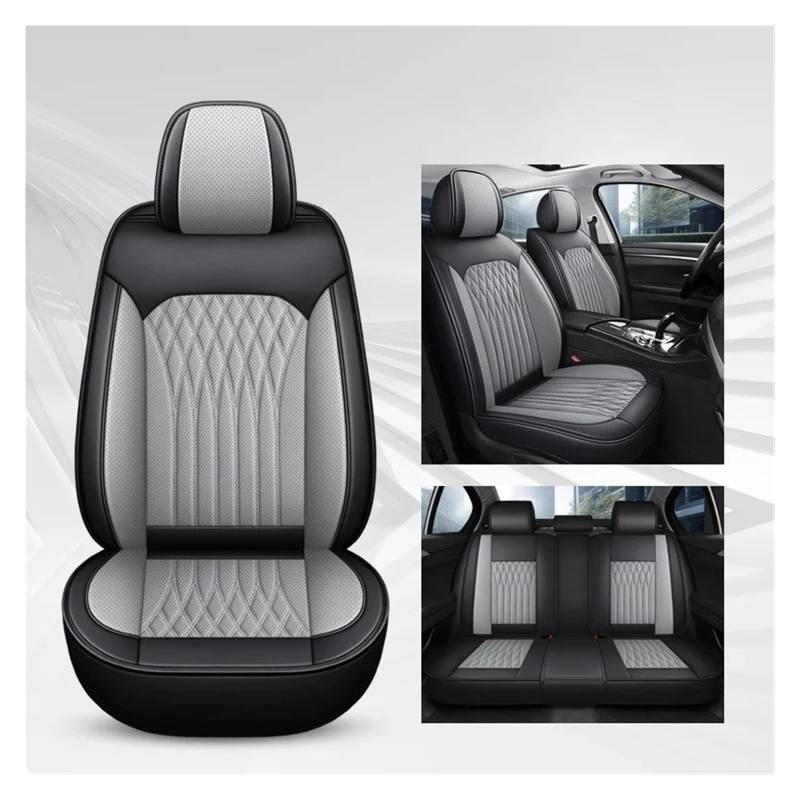 Autositzbezüge Für A1 Für A3 Für A4 Für A5 Für A6 A6L Für A7 Für A8 A8L Auto Zubehör Auto Waren 5D Auto Sitzbezüge Sitzbezug Auto(Black Gary 5 seats1) von QINSHU