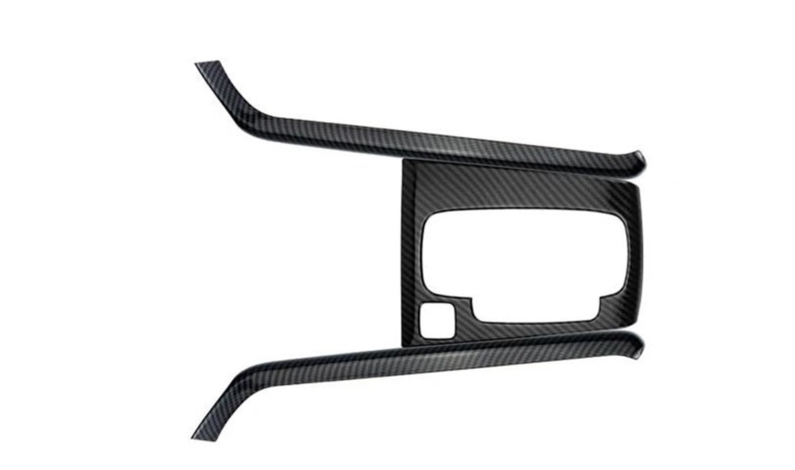 Interieurleisten Trim ABS Carbon Fiber Farbe Auto Getriebe Shift Panel Abdeckung Seite Dekorative Trim Für LHD Für Stadt 2020 2021 2022 2023 2024 Auto Styling Zierleisten(Left Drive 3 Pieces) von QINSHU