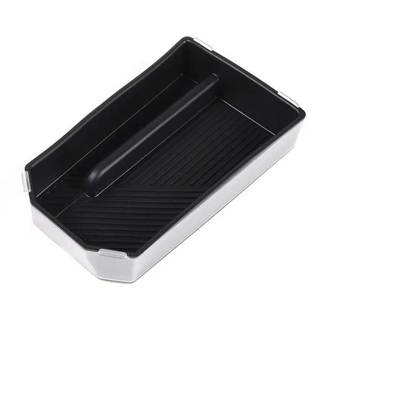 Interieurleisten Trim ABS Schwarz Für 5 Series G60 2024 Auto Center Control Armlehne Box Lagerung Box Multifunktionale Lagerung Box Auto Zubehör Auto Styling Zierleisten(TPE Material) von QINSHU