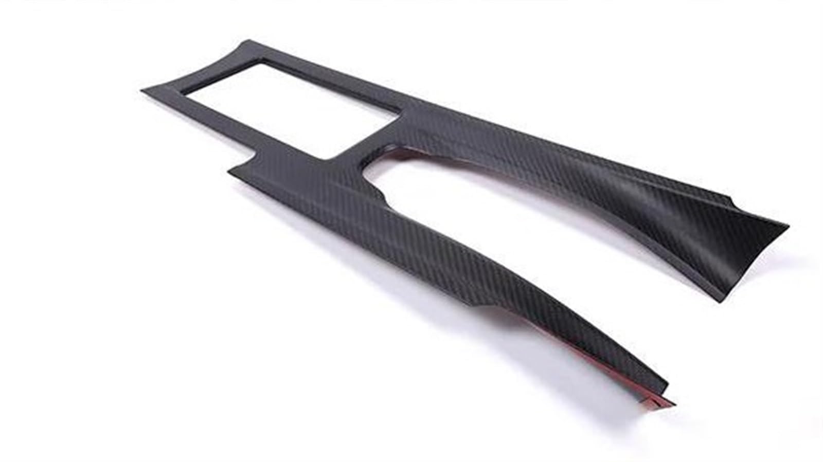 Interieurleisten Trim Auto Center Konsole Getriebe Panel Rahmen Real Carbon Fiber Dekoration Auto Innen Modellierung Zubehör Für Nissan Für GTR R35 2008-2016 Auto Styling Zierleisten(LHD Matte Black) von QINSHU