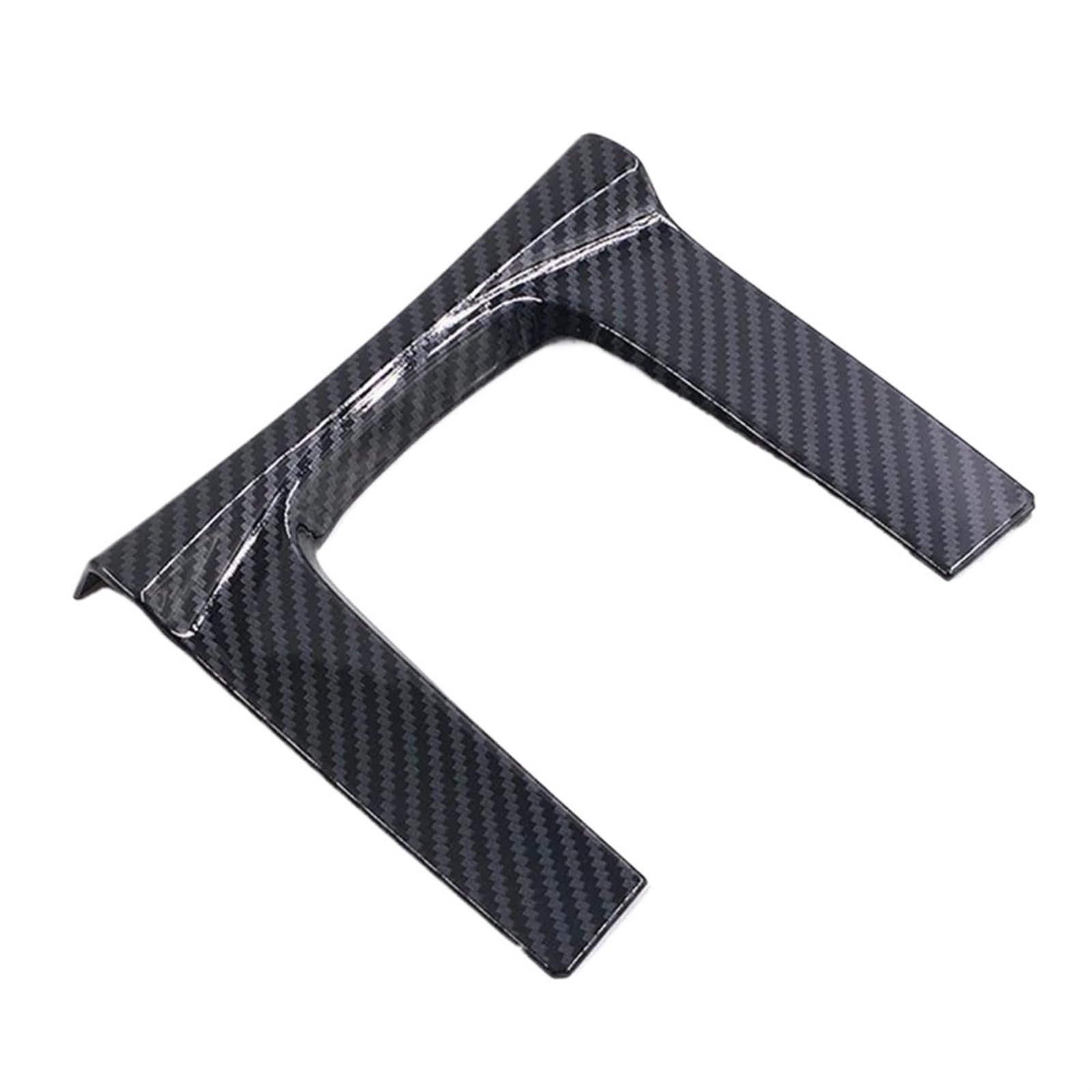 Interieurleisten Trim Carbon Fiber Auto Schalttafelverkleidung Schalttafel Mittelarmlehne Box Dekor Abdeckung Für Civic 10th 2016-2020 Autozubehör Auto Styling Zierleisten(U Type Panel) von QINSHU