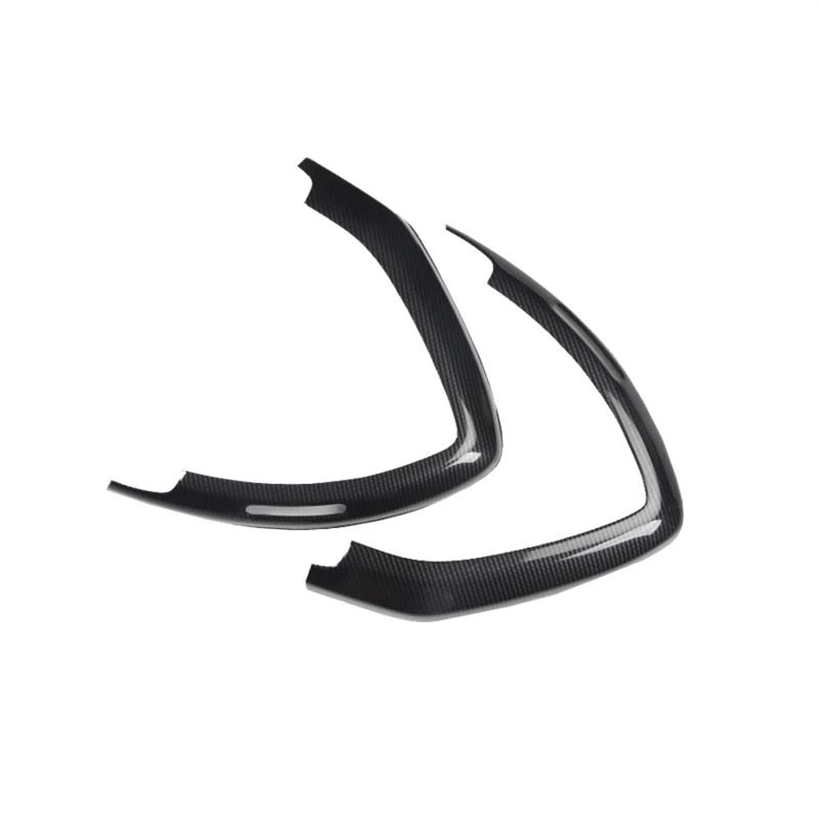 Interieurleisten Trim Für Benz Für Smart 451 Für Fortwo 2009 2010 2011 2012 2013 2014 Rechtslenker ABS Carbon Faser Zubehör Innen Aufkleber Auto Styling Zierleisten(Tripod Outlet) von QINSHU