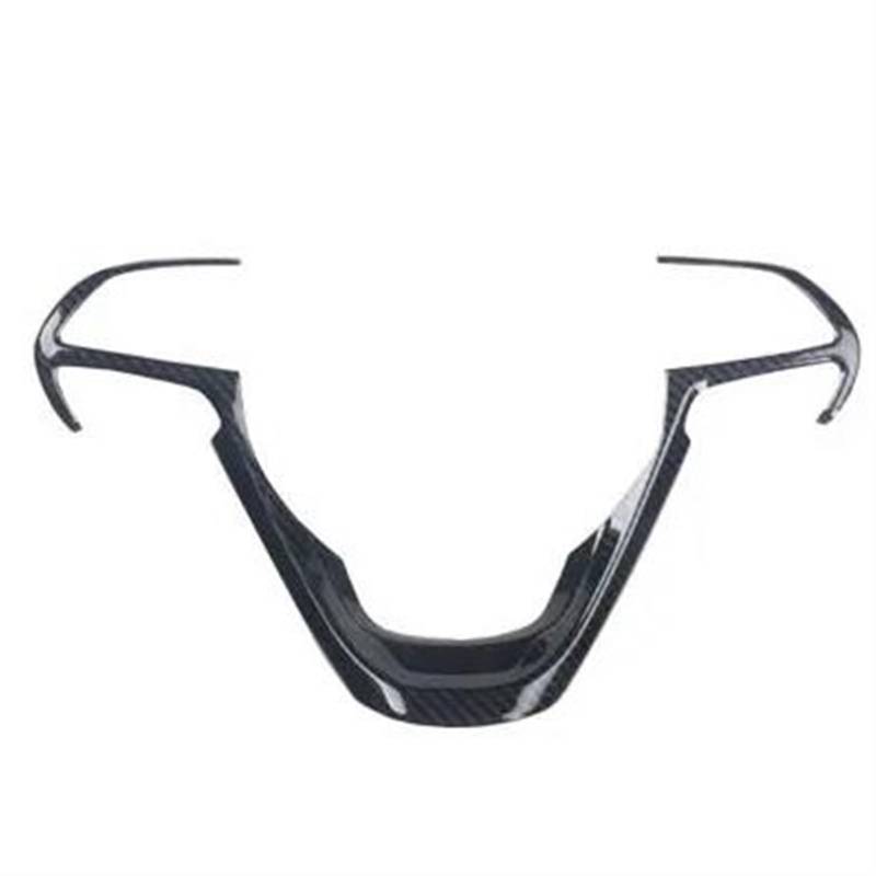 Interieurleisten Trim Für Jeep Für Grand Für Cherokee 2014 2015 Rechtslenker Kunststoff Carbon Fiber Stil Dekoration Zubehör Auto Innenverkleidung Aufkleber Auto Styling Zierleisten(Steering Wheel) von QINSHU