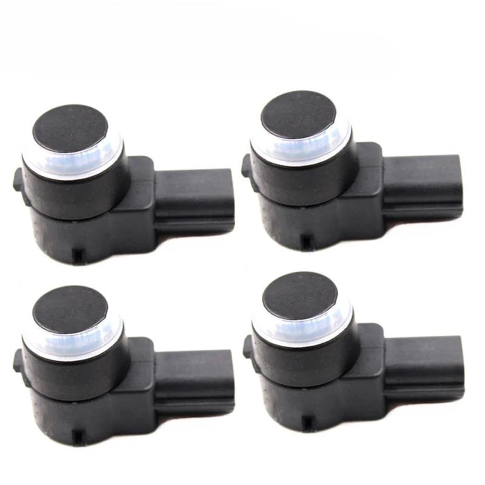 Parkassistent-Sensor 3-poliger PDC-Einparkhilfesensor 1EW63RXFAA 1EW63AXRAA 1EW63TZZAA Für Chrysler 300 2009 2010 2011 Vorne Hinten Parksensor(4 Pieces) von QINSHU