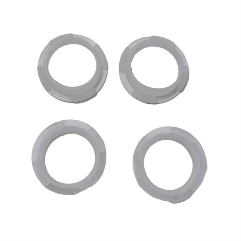 Parkassistent-Sensor 4 Stück Lot Parkplatz Senor O-Ring PDC Parkplatz Sensor Ring Spezielle Für Tesla 1127502-12-C Und So Auf Vorne Hinten Parksensor(Weiß) von QINSHU