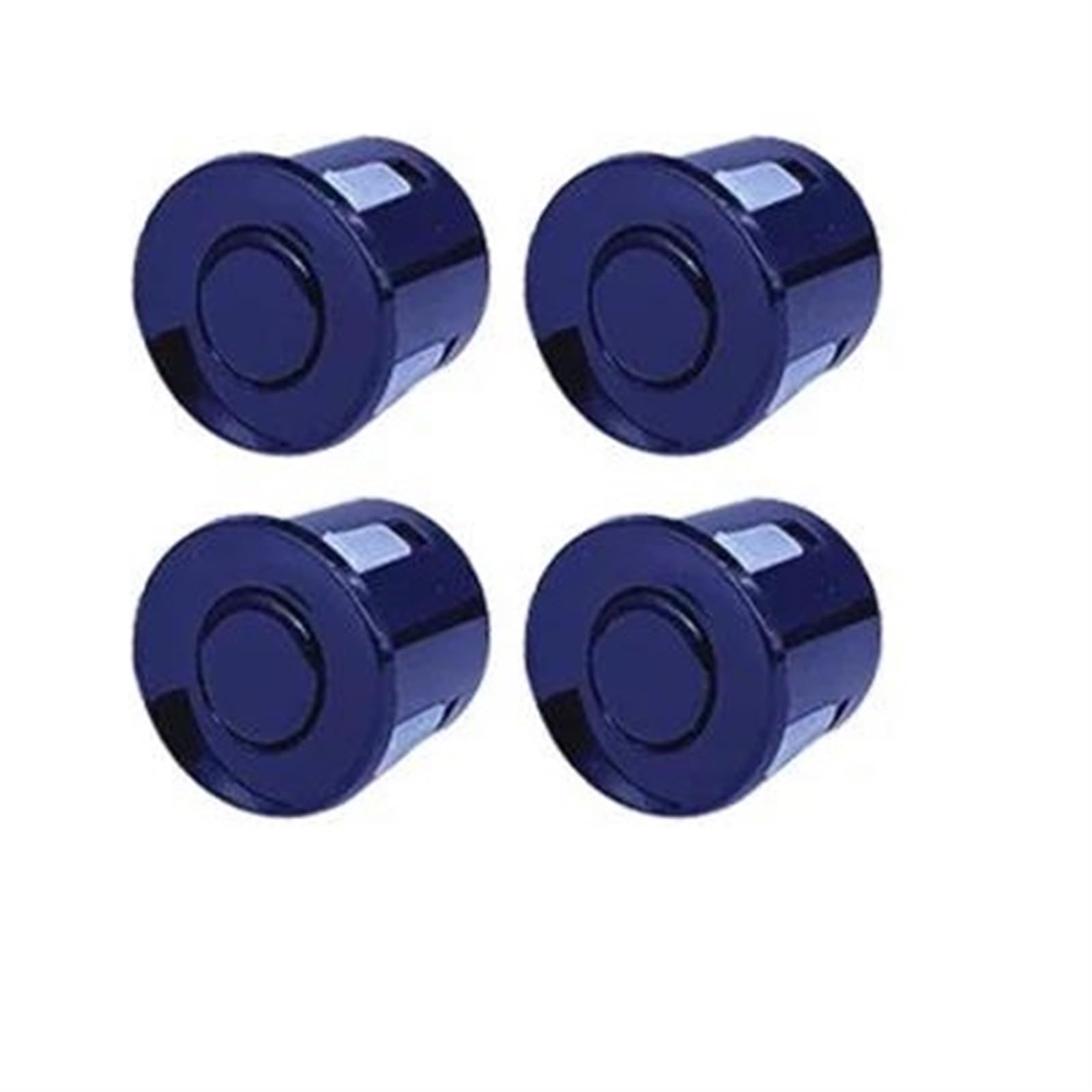 Parkassistent-Sensor Parksensor-Kit Für Autos Mit Automatischer Parktronic-Rückfahrüberwachung, 22 Mm, 4 Sensoren, Radarwarnsystem, Hintergrundbeleuchtung Vorne Hinten Parksensor(Blau) von QINSHU