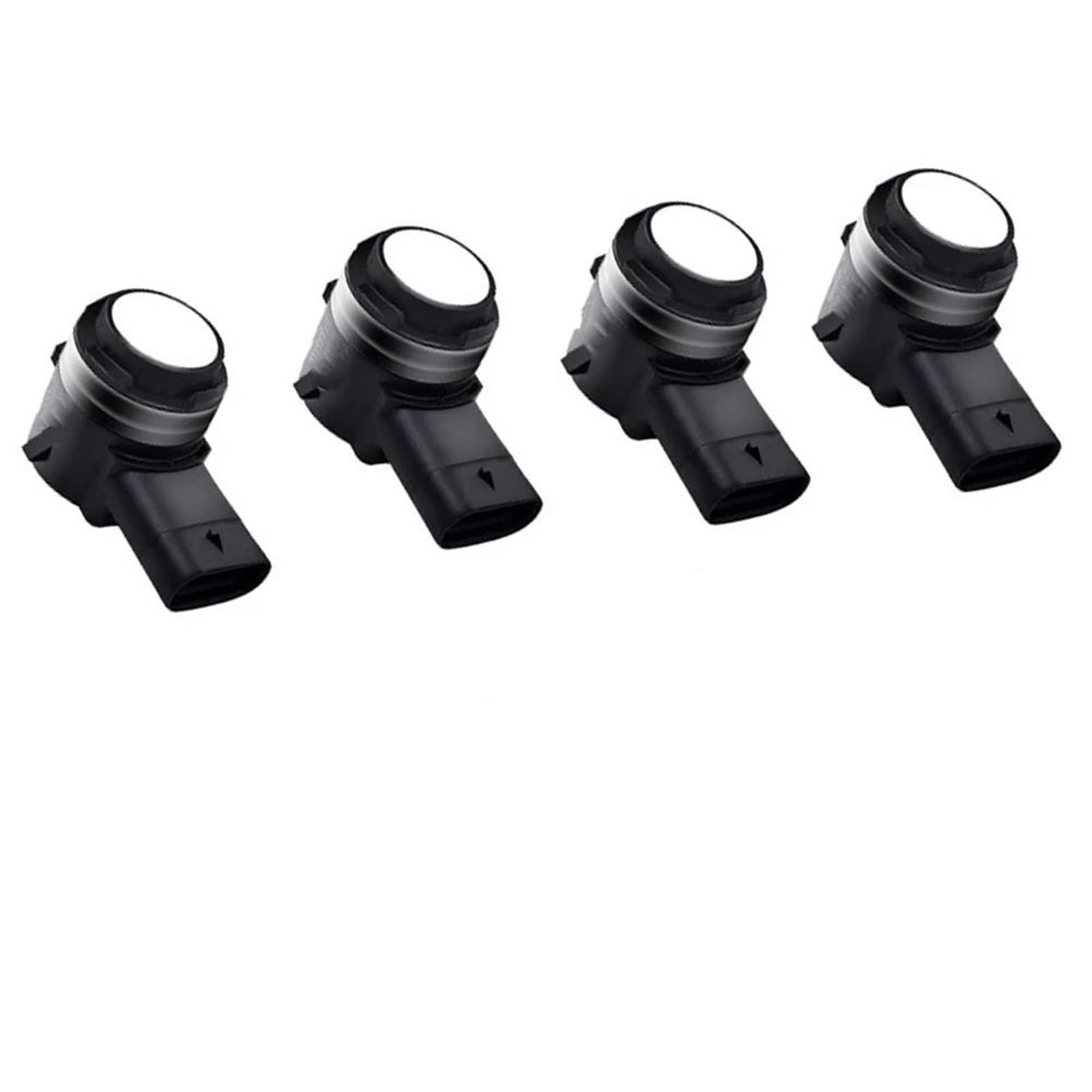 Parkassistent-Sensor Sensoren Auto Parkplatz Sensor Unterstützung Backup Radar Summer System Für SEAT Für Ateca Für Arona Für Tarraco Für Ibiza Mk5 Für Leon Mk3 Vorne Hinten Parksensor(Pearl white 4 f von QINSHU