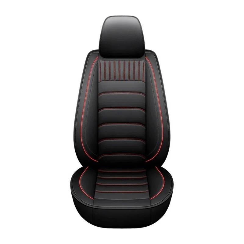 QINSHU Autositzbezüge Für Dacia Für Duster Autozubehör Innendetails Universal Pu Leder Autositzbezug Sitzbezug Auto(The Driver 1 seat) von QINSHU