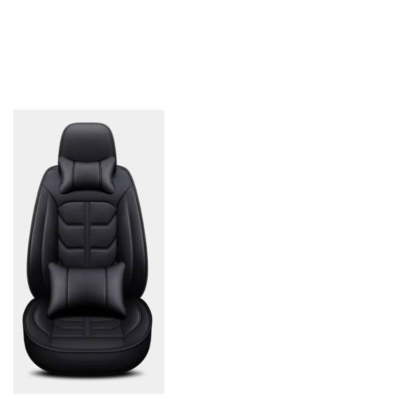 QINSHU Autositzbezüge Für Lancer 9 X 10 Universal Style 3D Innenausstattung Sitzschoner Autositzbezüge Sitzbezug Auto(Black 5 Seats) von QINSHU