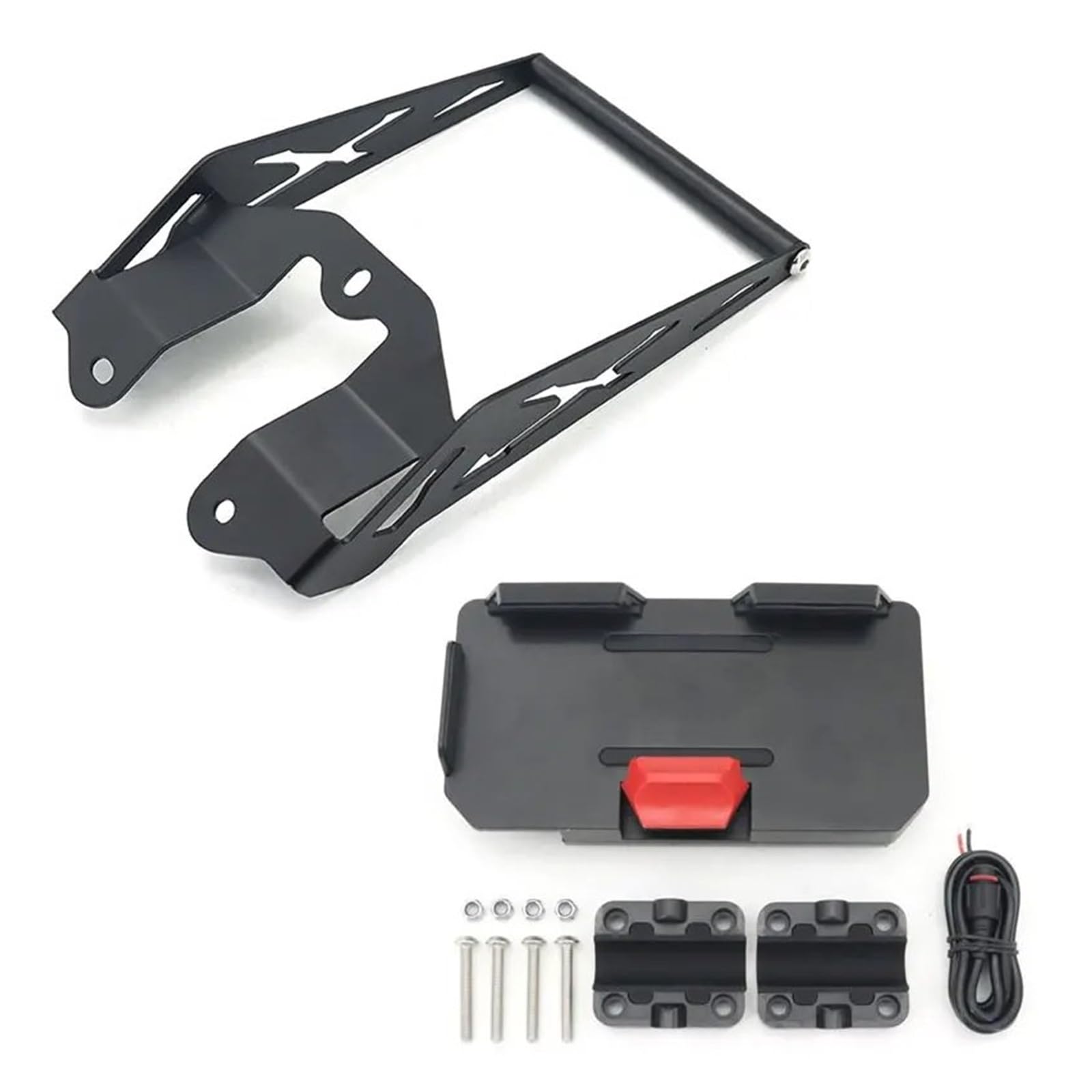 Telefonhalter-Stangensatz Für Ducati Für Wüste X Für DesertX 937 2022 2023 12MM 22MM Motorrad USB Wireless GPS Telefon Halter Navigation Halterung Montieren Navigation Halterung(12mm - A Set) von QINSHU