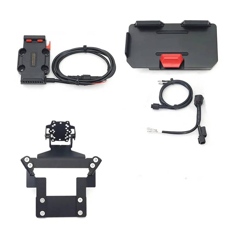 Telefonhalter-Stangensatz Für NSS 350 NSS350 Motorrad GPS Handy USB Navigation Halterung Halter Halterung Ständer Basis Navigation Halterung(1 Set - Bracket) von QINSHU