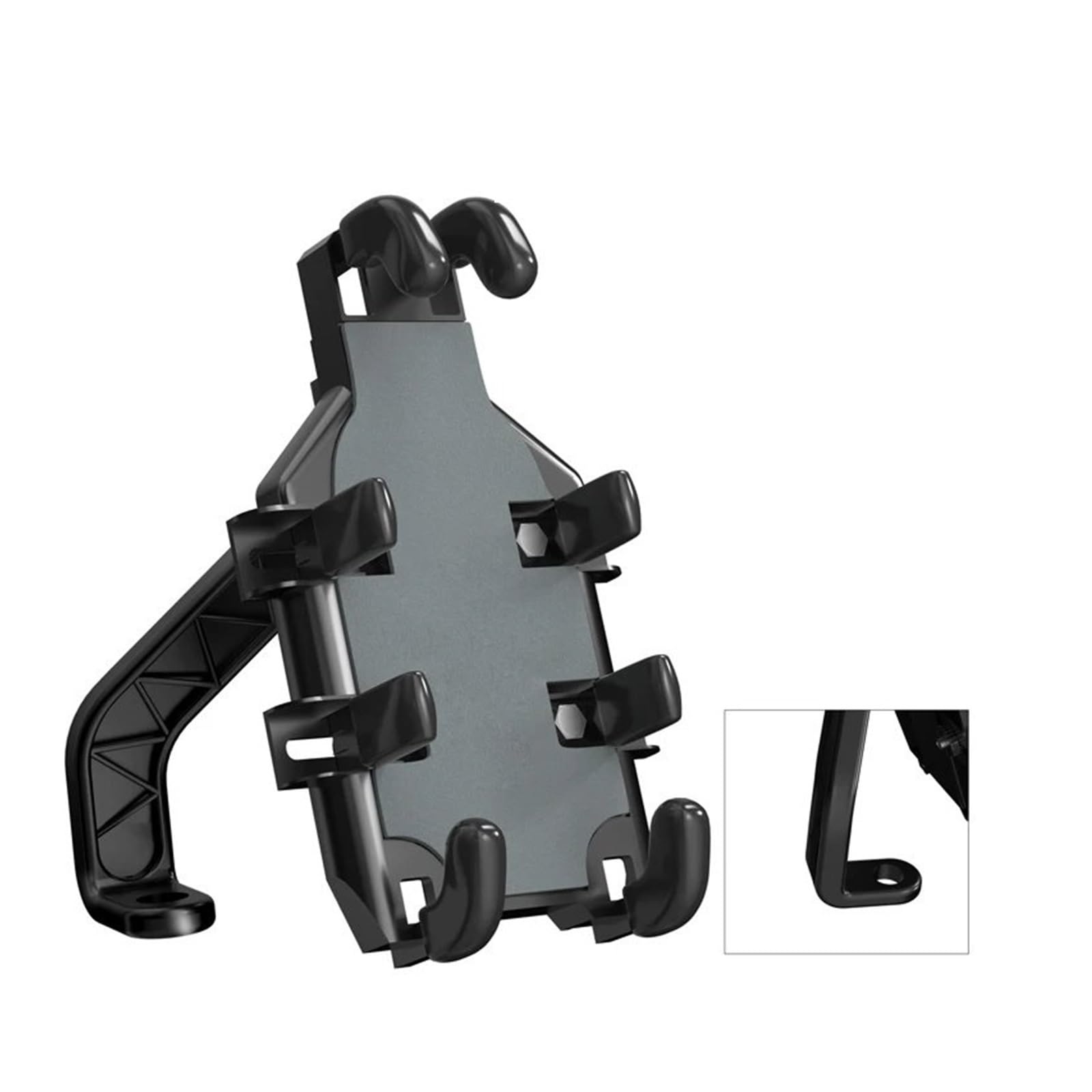 Telefonhalter-Stangensatz Für Suzuki Für Drz 400 Für Drz400e Für DRZ400 Für Drz400s Zubehör Motorrad Lenker Handy Halter GPS Stand Halterung Navigation Halterung(Mirror Holder-1) von QINSHU