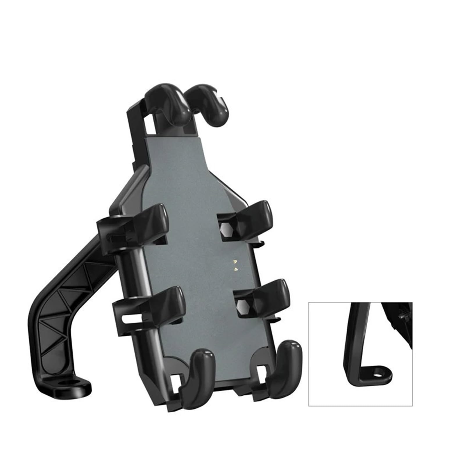 Telefonhalter-Stangensatz Für Suzuki Für Drz 400 Für Drz400e Für DRZ400 Für Drz400s Zubehör Motorrad Lenker Handy Halter GPS Stand Halterung Navigation Halterung(Mirror Holder-2) von QINSHU