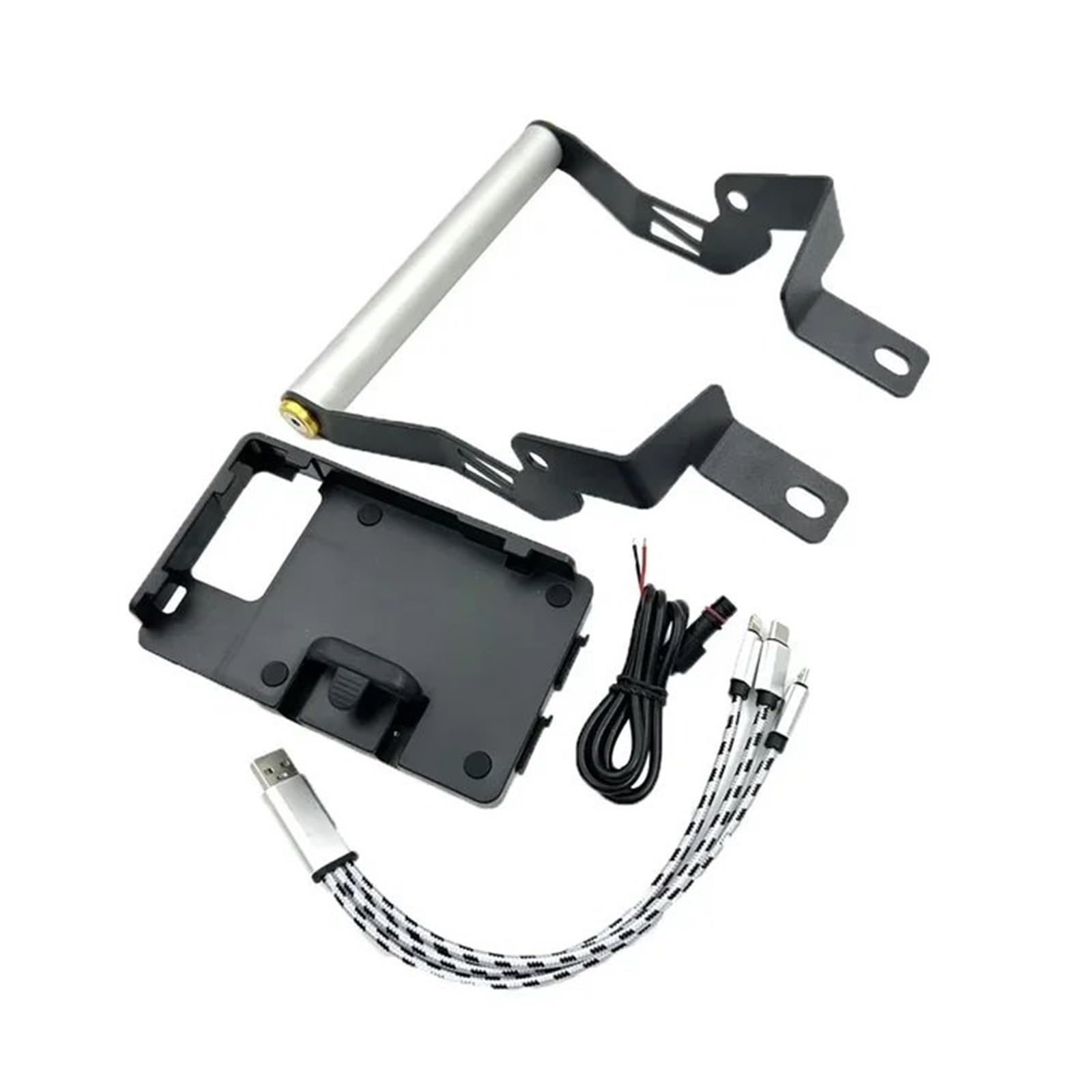 Telefonhalter-Stangensatz Für ZONTES 125D 350D ZT125D ZT350D 350 D Motorrad Navigation Halterung Platte Telefon Ständer Halter GPS Halter Navigation Halterung(1 Set.) von QINSHU