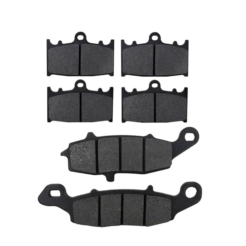 For VN1700 Vulcan Voyager ABJKD 2009-2014 VN2000 Vulcan Ltd Klassische LT Motorrad Teile Vorne Hinten Bremsbeläge Kit(Front and Rear Pads) von QINYUML