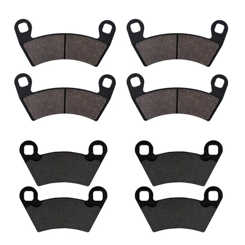 Motorrad-Bremsbeläge vorne und hinten for 900 Ranger RZR XP 2011 2012 2013 2014 2015(Front and Rear) von QINYUML