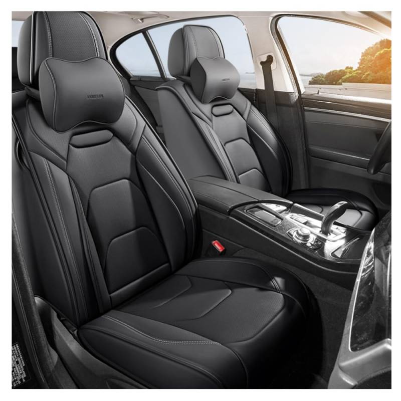 QIOZO ar Sitzbezüge Universal Komplettset für Benz X-Klasse X350d X250d stylisches Explorer-Konzept leistungsstarkes Abenteurer-Konzept Autoteile wasserdicht schwarz von QIOZO