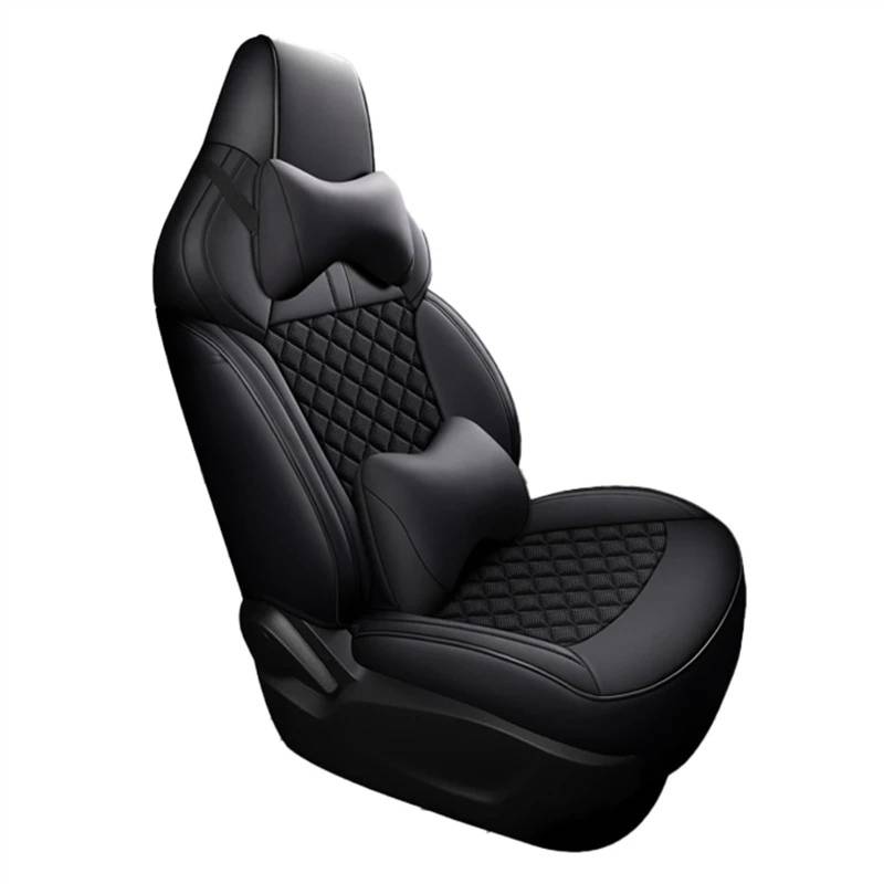 QIUYMGFG Auto-Schonbezüge Autositzschoner Passgenauer Autositzbezug Leder speziell für MG 6 MG6 Vollbezug mit Vorder- und Rücksitz Komplettset(Luxury Color 3) von QIUYMGFG