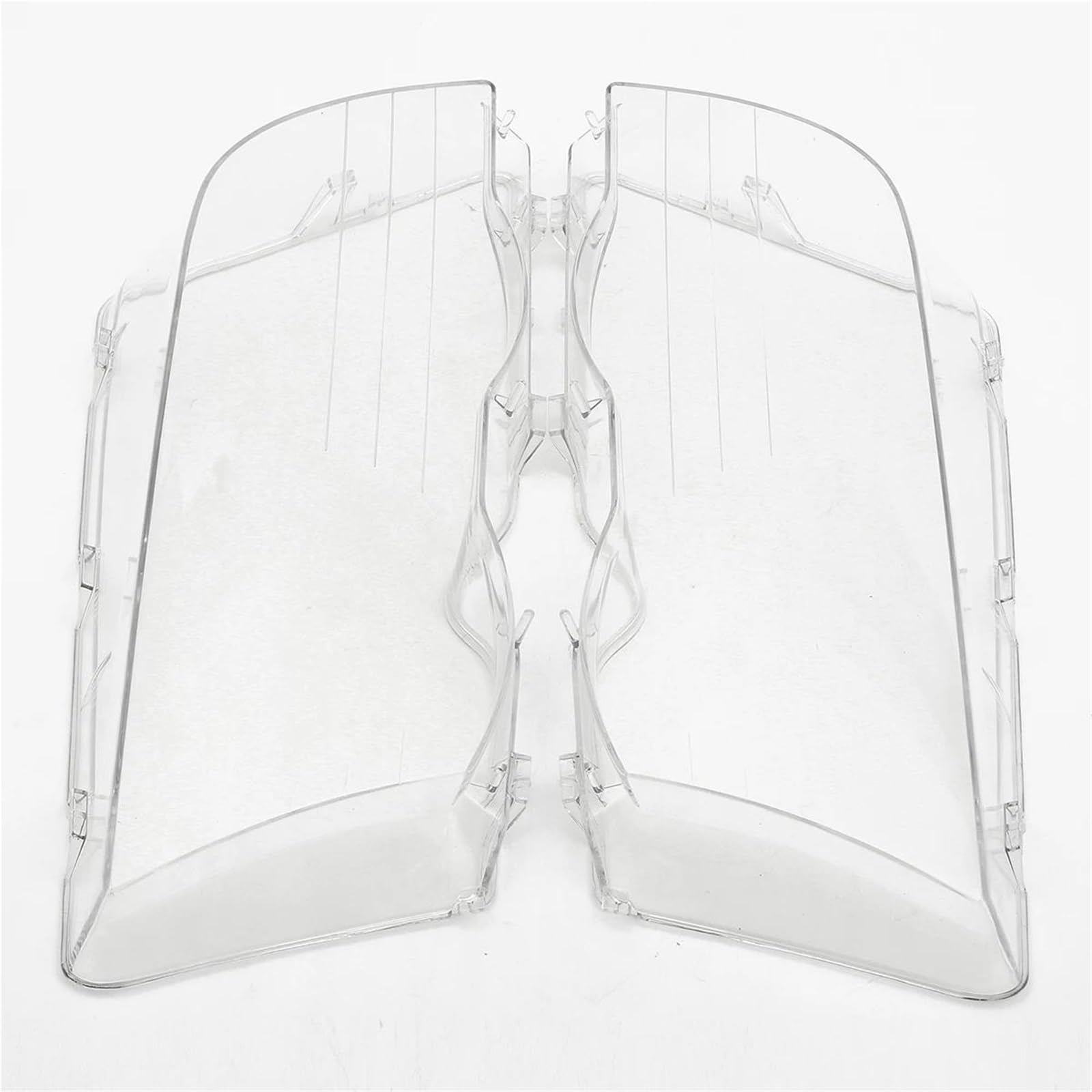 Auto Front Scheinwerfer Abdeckung Für BMW 3-Serie E46 4 1998 1999 2000 2001 Transparent Lampenschirm Klar Lampe Shell Transparente Scheinwerferabdeckung(1 Pair) von QJPGUHTV