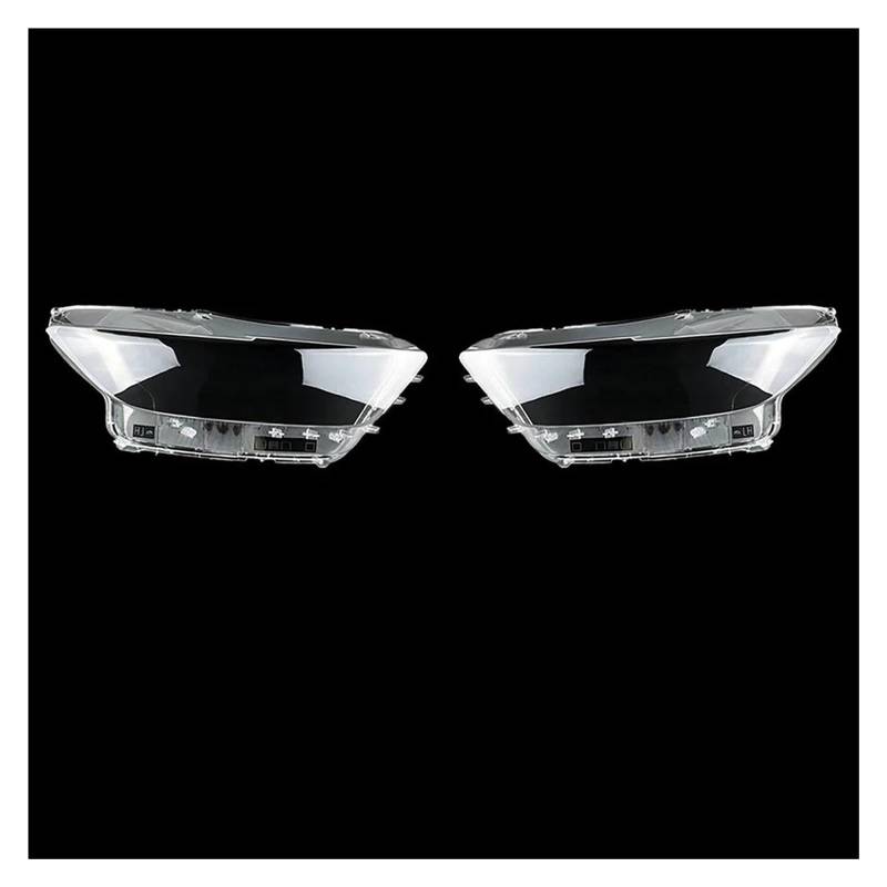 Auto Glas Scheinwerfer Abdeckung Scheinwerfer Objektiv Kappen Lampenschirm Shell Für Mustang 2014 2015 2016 2017 Transparente Scheinwerferabdeckung(1 Pair) von QJPGUHTV