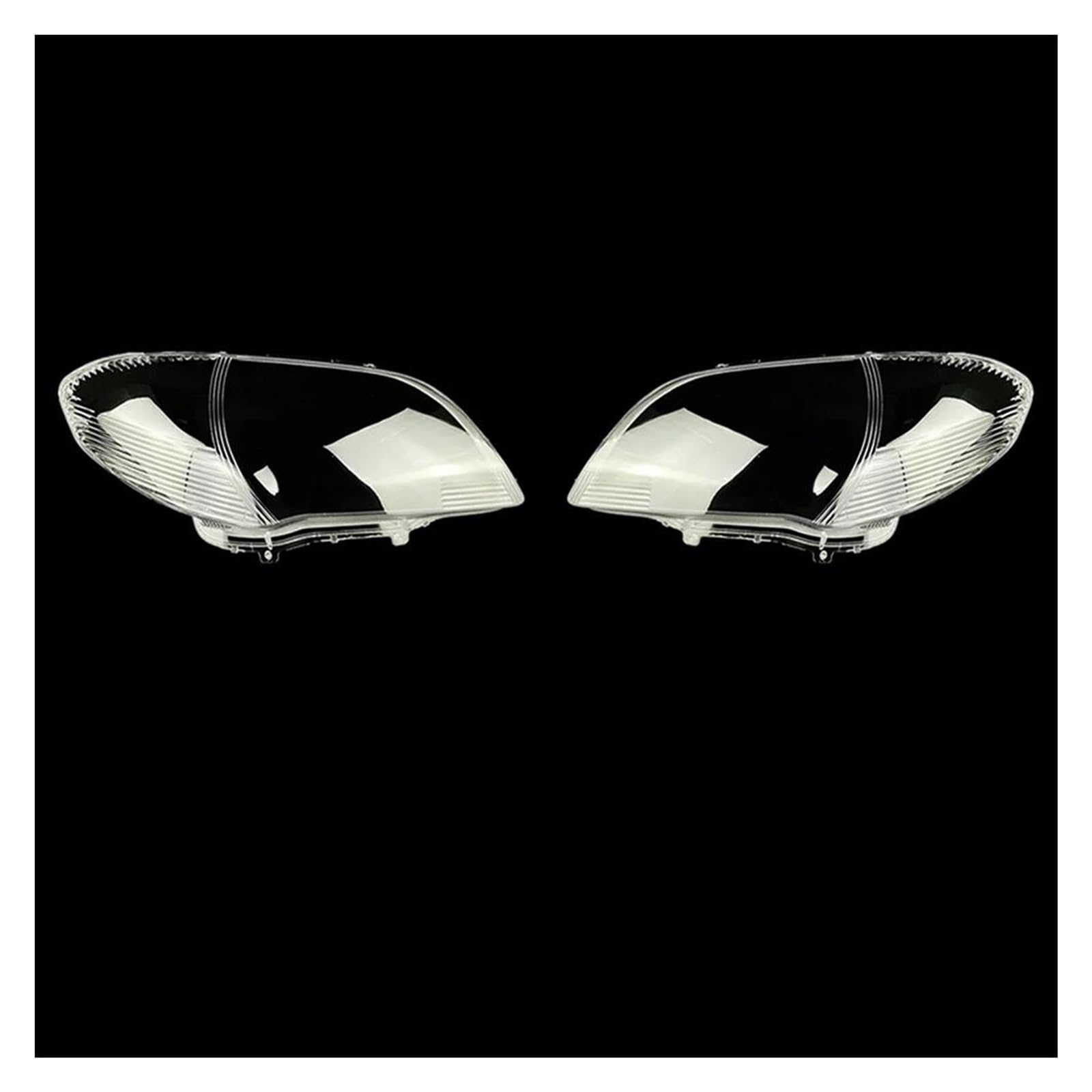 Auto Licht Kappen Für Toyota Vios 2006 2007 Auto Scheinwerfer Abdeckung Transparent Lampenschirm Front Kopf Lampe Fall Klare Linse Shell Transparente Scheinwerferabdeckung(1 Pair) von QJPGUHTV