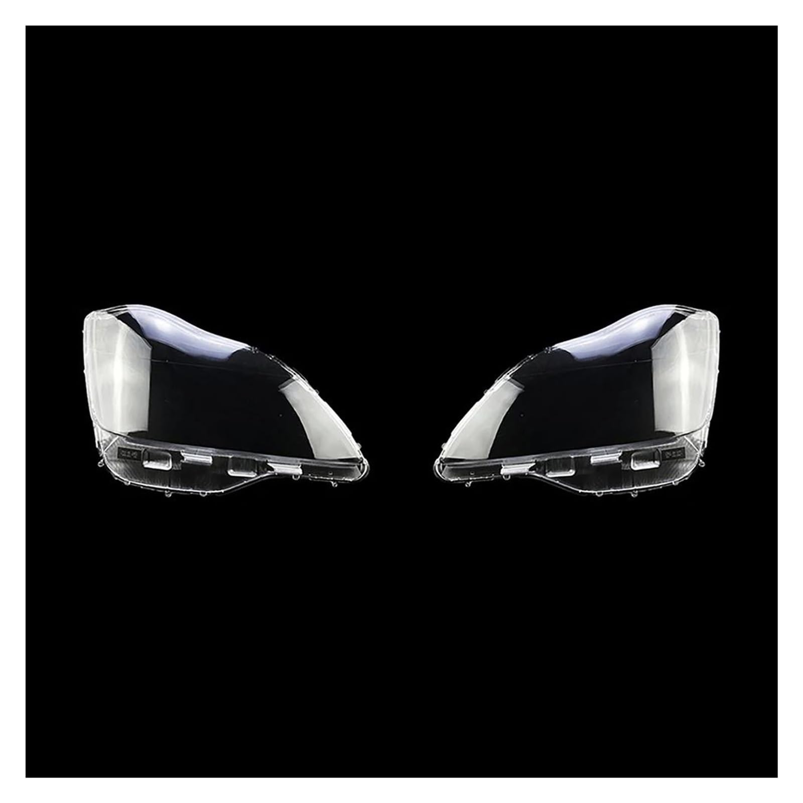 Kopf Lampe Licht Abdeckung Für Toyota Für Crown 2005 2006 2007 2008 2009 Auto Objektiv Abdeckung Lampenschirm Lampcover Scheinwerfer Shell Transparente Scheinwerferabdeckung(1 Pair) von QJPGUHTV