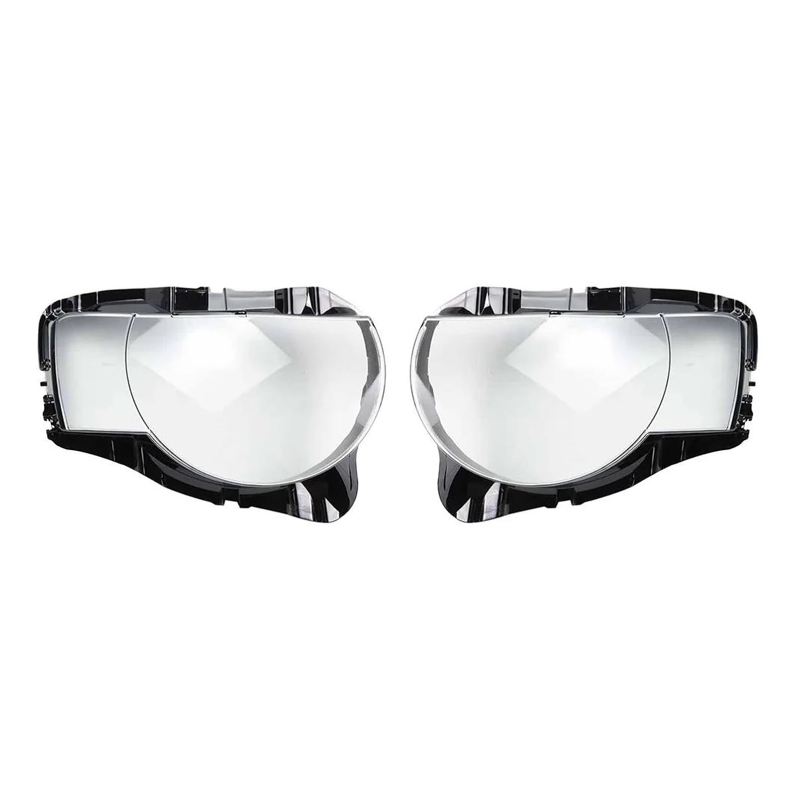 Vorne Auto Schutz Scheinwerfer Objektiv Abdeckung Shell Auto Transparent Licht Lampe Für Defender 2020-2024 Transparente Scheinwerferabdeckung(1 Pair) von QJPGUHTV