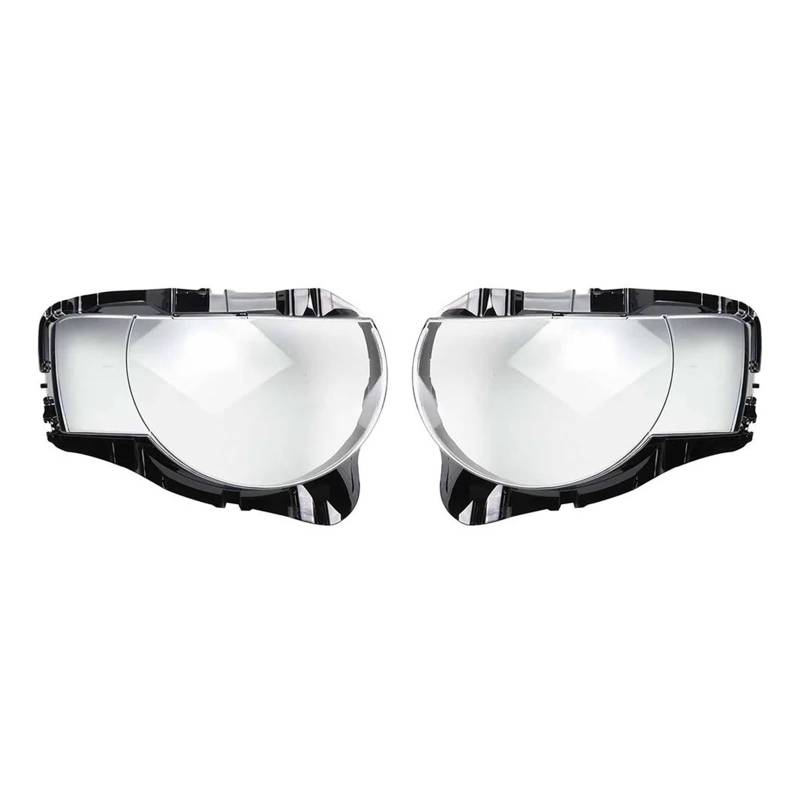 Vorne Auto Schutz Scheinwerfer Objektiv Abdeckung Shell Auto Transparent Licht Lampe Für Defender 2020-2024 Transparente Scheinwerferabdeckung(1 Pair) von QJPGUHTV