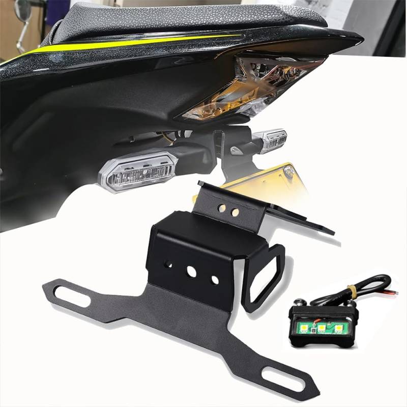 Motorrad Kennzeichenhalter Für Z900 2017 2018 Z900 2019 Z900 2020 Z900 2021 2022 2023 von QJY-Motor Part-Store