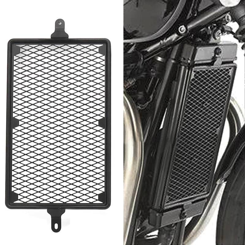 T&riumph Speed Twin 2019-2024 Motorrad Kühlergrill Schutz für Tri&umph Speed Twin 900 1200 2016-2021 2023 2024 2025 Bonneville T100 T120 / Street Scrambler/Street Cup/Thruxton RS - Schwrz von QJY-Motor Part-Store