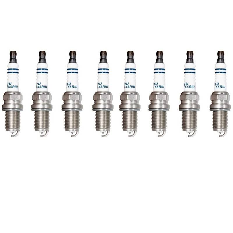 2/4/6/8 Stück K5RIU Hochleistungs-Zündkerze aus Iridium (8 Stück mit Box) von QKFTCSDW
