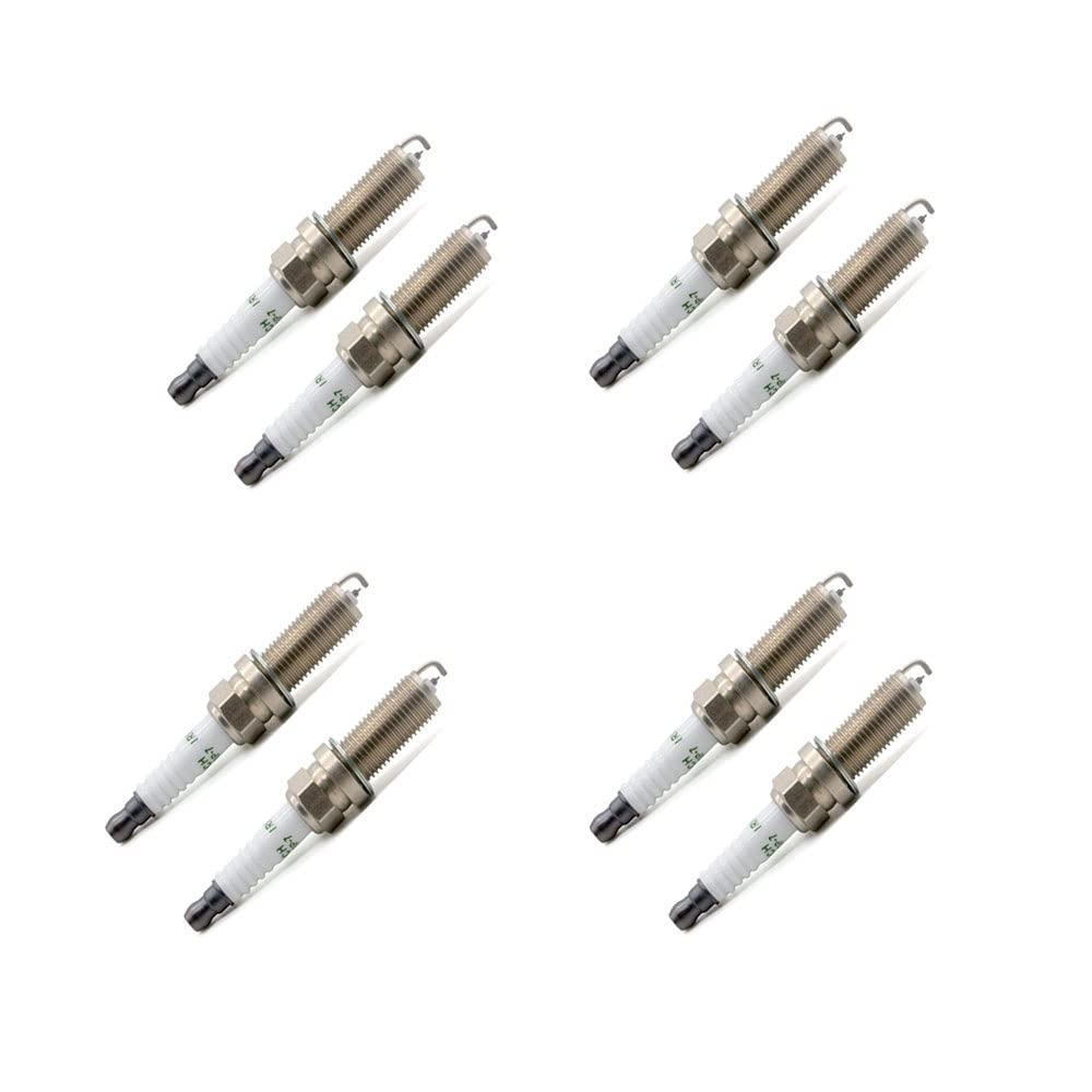 4-8 Stück Zündkerzen für Auto Iridium Platinum Power Spark Plugs LD7RTIP-7 für Kerze ILZKAR7A 1626 VFXEH22 Zubehör (8 Stück mit Box) von QKFTCSDW