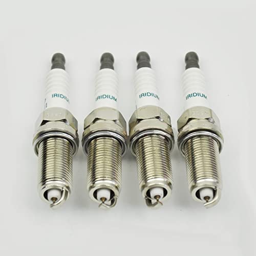 4 Stück / Set Iridium Zündkerze 90919-01233 SK16HR11 von QKFTCSDW