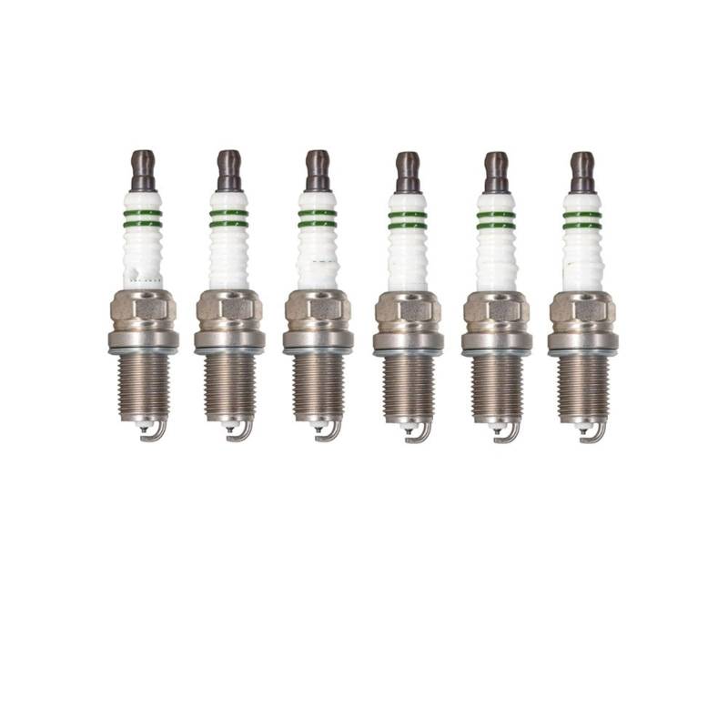 Kfz-Ersatz 2-2-8PCS Platin Zündkerze K7RTP Ersetzen FR7DP-DEG FR7DPDEG PFR7B-D PFR7BD RC8PYCBX Kompatibel Mit NISSAN 22401-55V17 R7DTC(6 pieces K7RTP) von QKFTCSDW