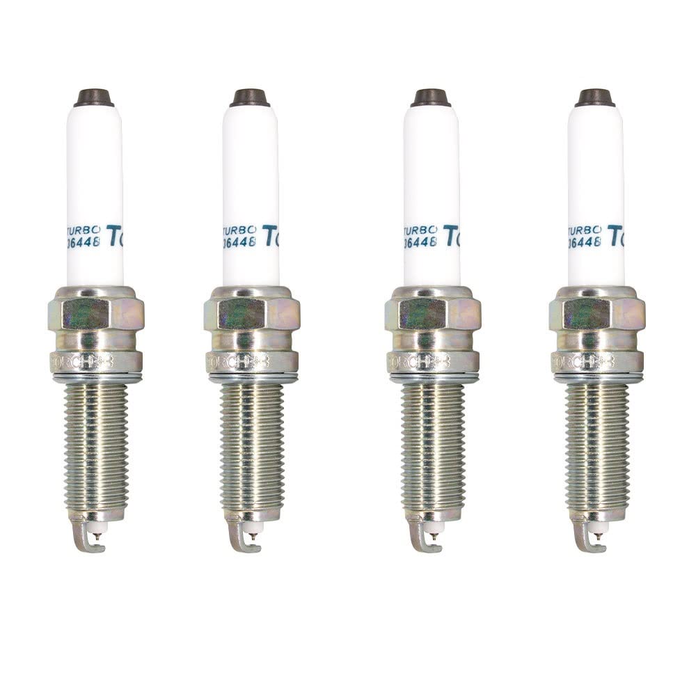 Kfz-Ersatz 2-8 STÜCKE Ersetzen 3707100WEC05 ILKER8C7G Zündkerzen XH8EIP-7 + Hochleistungs-Iridium-Platin-Autokerzen(4 pieces with box) von QKFTCSDW