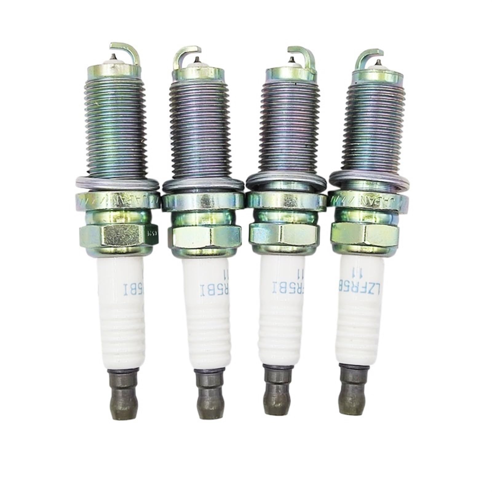 Kfz-Ersatz 4PCS 1822A086 LZFR5BI-11 Iridium Zündkerze Kompatibel Mit Mitsubishi Lancer Colt VI VIII ASX Mirage Attrage Xpander MN176628 93298 von QKFTCSDW