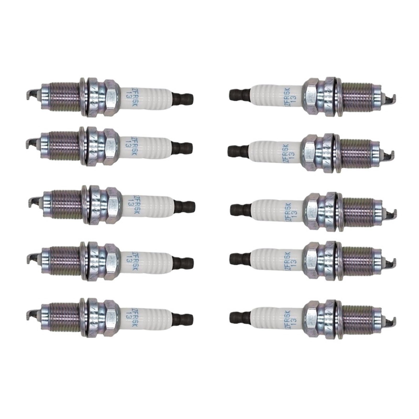 Kfz-Ersatz Kompatibel mit ZFR6F11 Civic 4291 UR-V Iridium Zündkerze 2016 2017 2018 2019 2020 2011-heute(10spark plugs) von QKFTCSDW