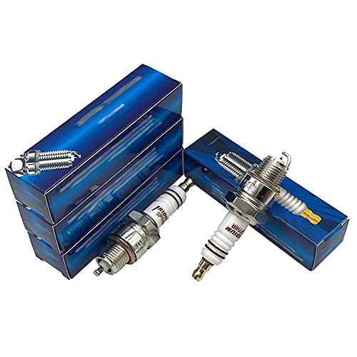 QKFTCSDW 10 Stück Int Iridium Yacht Spark Plug Zündkerze Hix-BP7 BP7HS / für W7BC L78YC IWF22 W22FPU10 BP7HIX BPR7HIX BP7HS B7HS-10 BR7HS B6HS (Iridium Resistor) von QKFTCSDW